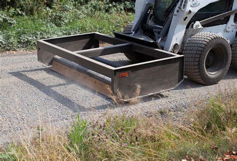 best skid steer box grader|box scraper for skid steer.